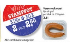 verse rookworst