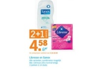 alle libresse en sanex producten