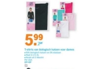t shirts van biologisch katoen voor dames