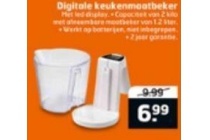digitale keukenmaatbeker