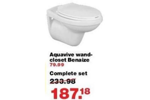 aquavive wandcloset benaize