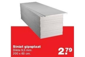 siniat gipsplaat