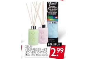 geurverspreider met led verlichting