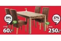 lundby tafel borup stoelen