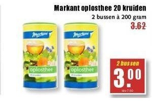 markant oplosthee