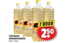 1 de beste zonnebloemolie