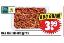 ons thuismerk gyros