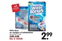 witte reus wc reinigers of toiletblokken