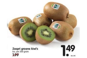 zespri groene kiwi s