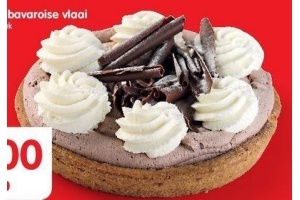 chocolade bavaroise vlaai