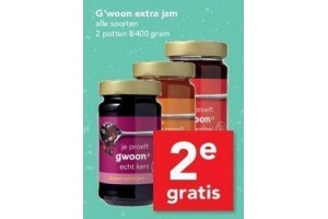 g woon extra jam