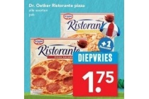 dr oetker ristorante pizza