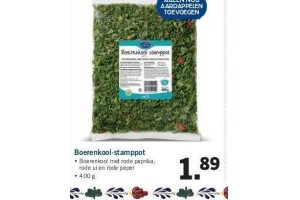 boerenkool stamppot