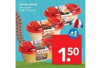 alle soorten johma salade