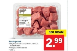 runderpoulet 300 gram