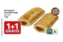 korengoud kipsatebroodje