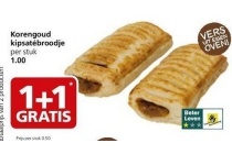 korengoud kipsatebroodje