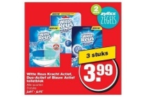 witte reus kracht actief duo collectief of blauw actief toiletblok