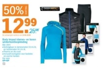 body impact dames en heren winterhardloopkleding