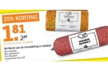 ah worst van de versafdeling in stukken