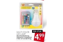 multi color led lamp