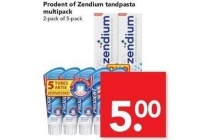 prodent of zendium tandpasta