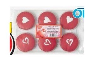 aviateur glacecake met hartjes