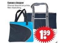 canvas shopper