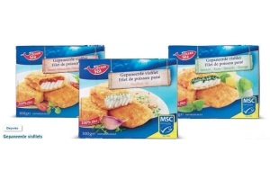 ocean sea gepaneerde visfilets