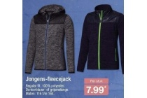 jongens fleecejack