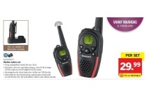 walkie talkie set