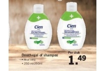 douchegel of shampoo