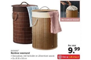 miomare bamboe wasmand