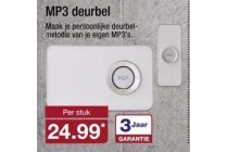 mp3 deurbel