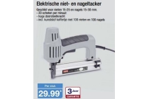 elektrische niet en nageltacker