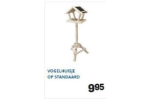 vogelhuisje of standaard