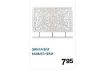 ornament raamscherm