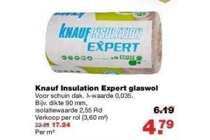 knauf insulation expert glaswol