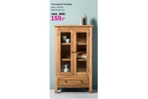 Markeer houten Lol Vitrinekast Marieke €159,- - Beste.nl
