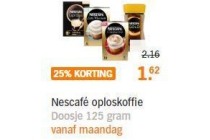 nescafe oploskoffie