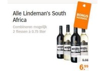 alle lindeman s south africa