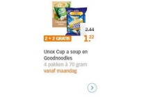 unox cup a sou en goodnoodles