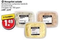 hoogvliet salades