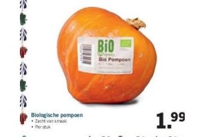biologische pompoen