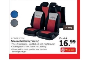 autostoelbekleding racing