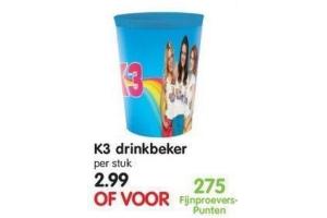 k3 drinkbeker