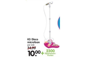 k3 disco microfoon