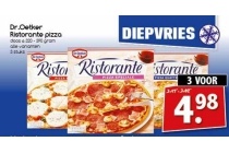 alle varianten dr oetker ristorante pizza