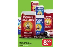 douwe egberts roodmerk of decafe