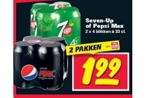 seven up of pepsi max